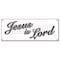 Signmission JESUS IS LORD BANNER SIGN church christian signs Christ B-Jesus Is Lord - alternate 1